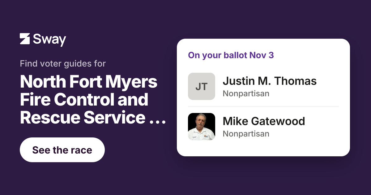 2026 North Fort Myers Fire Control and Rescue Service District Board ...